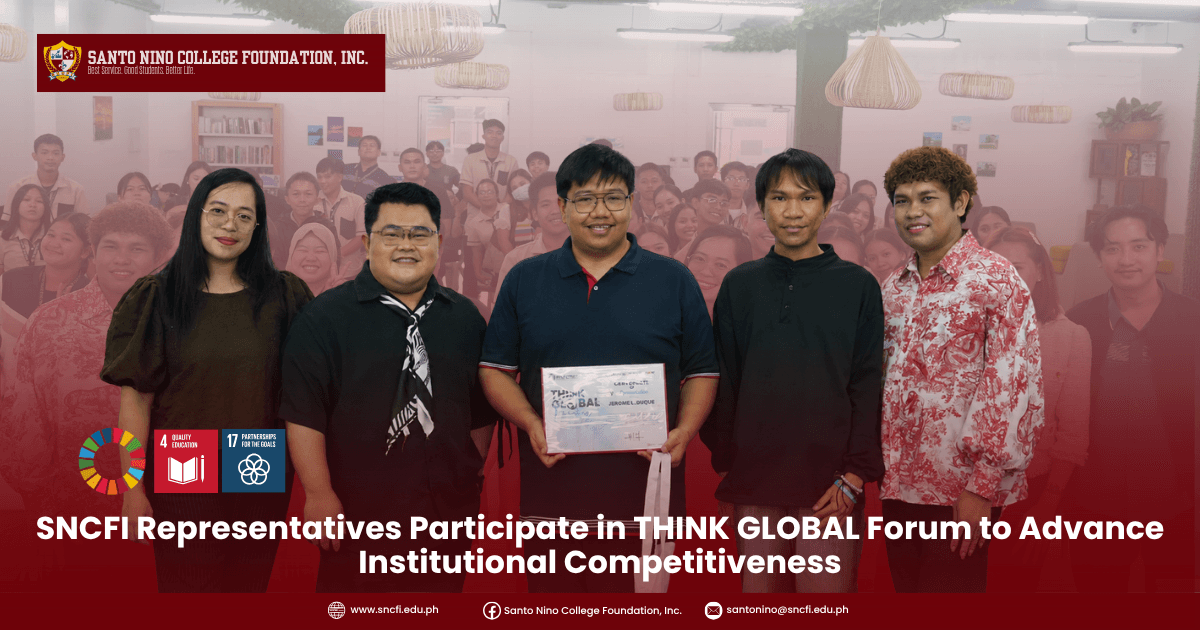 SNCFI Representatives Participate in THINK GLOBAL Forum to Advance Institutional Competitiveness