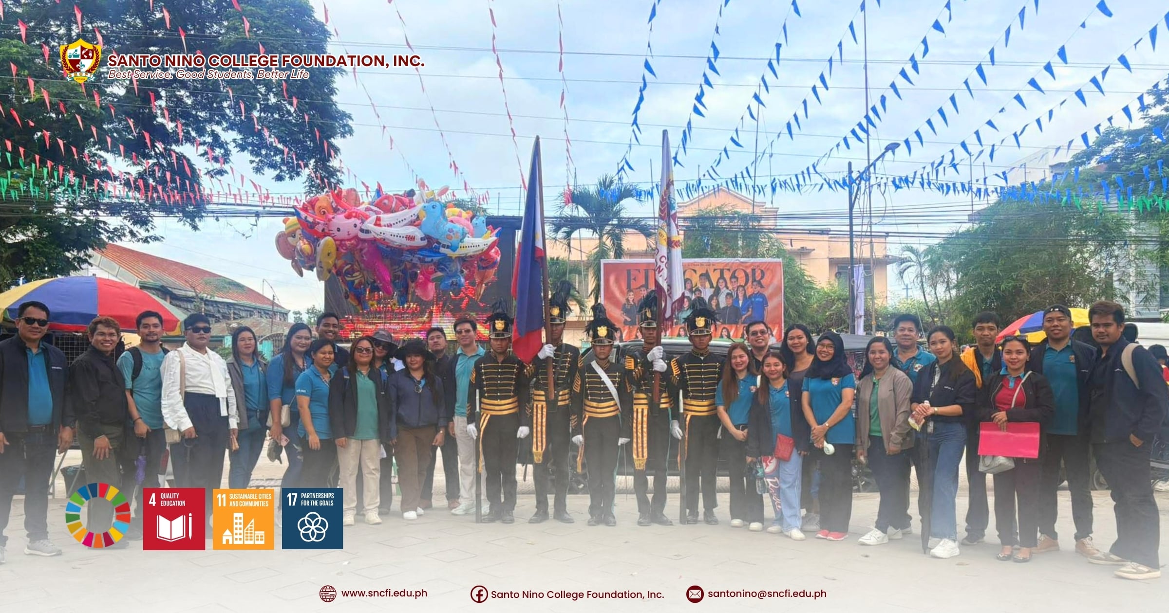 𝐒𝐍𝐂𝐅𝐈 𝐏𝐚𝐫𝐭𝐢𝐜𝐢𝐩𝐚𝐭𝐞𝐬 𝐢𝐧 𝐏𝐚𝐬𝐮𝐧𝐝𝐚𝐲𝐚𝐠 𝐅𝐞𝐬𝐭𝐢𝐯𝐚𝐥 𝟐𝟎𝟐𝟔 𝐆𝐫𝐚𝐧𝐝 𝐎𝐩𝐞𝐧𝐢𝐧𝐠 𝐏𝐚𝐫𝐚𝐝𝐞 𝐢𝐧 𝐁𝐚𝐧𝐠𝐚, 𝐒𝐨𝐮𝐭𝐡 𝐂𝐨𝐭𝐚𝐛𝐚𝐭𝐨