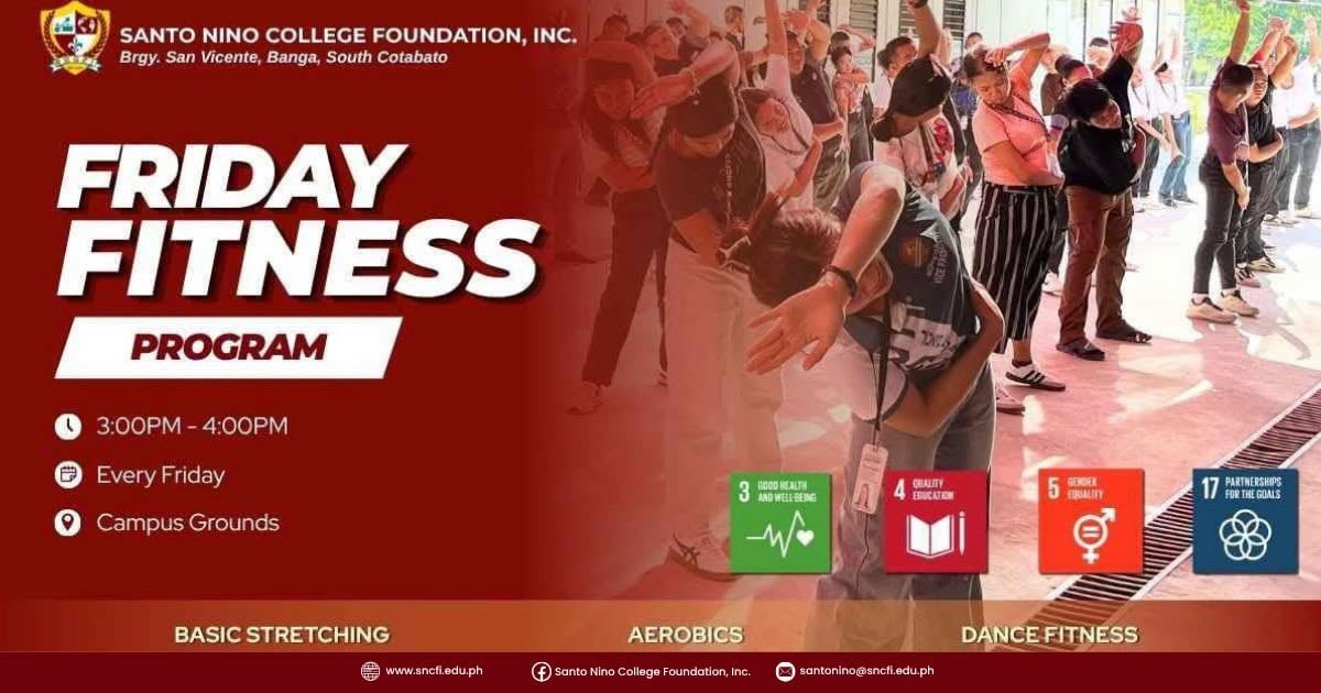 SNCFI Friday Fitness: Stretch, Dance, and Stay Fit!